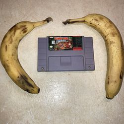 Donkey Kong Country SNES Super Nintendo With New Save Battery