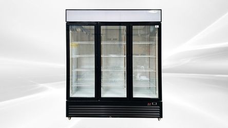 NSF 64 inches Commercial 3 Glass Door Refrigerator GDC-42