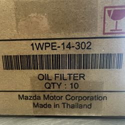 Mazda Skyactive Oil Filters 10 Pack New!!! Non Turbo $40!!!