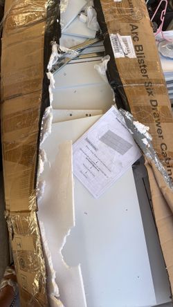 6 Drawer cabinet in box *sold as is*