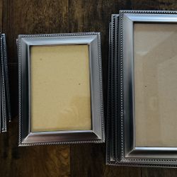 Set Of Silver Picture Frames