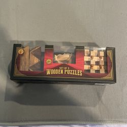 Wooden Puzzle Set