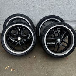 20” MSR Rims and 245/35ZR20 Tires