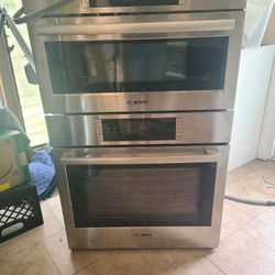 Bosch 30 Inch Double Steam Convection 