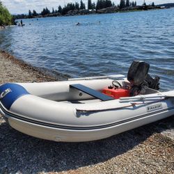 Boat With Motor