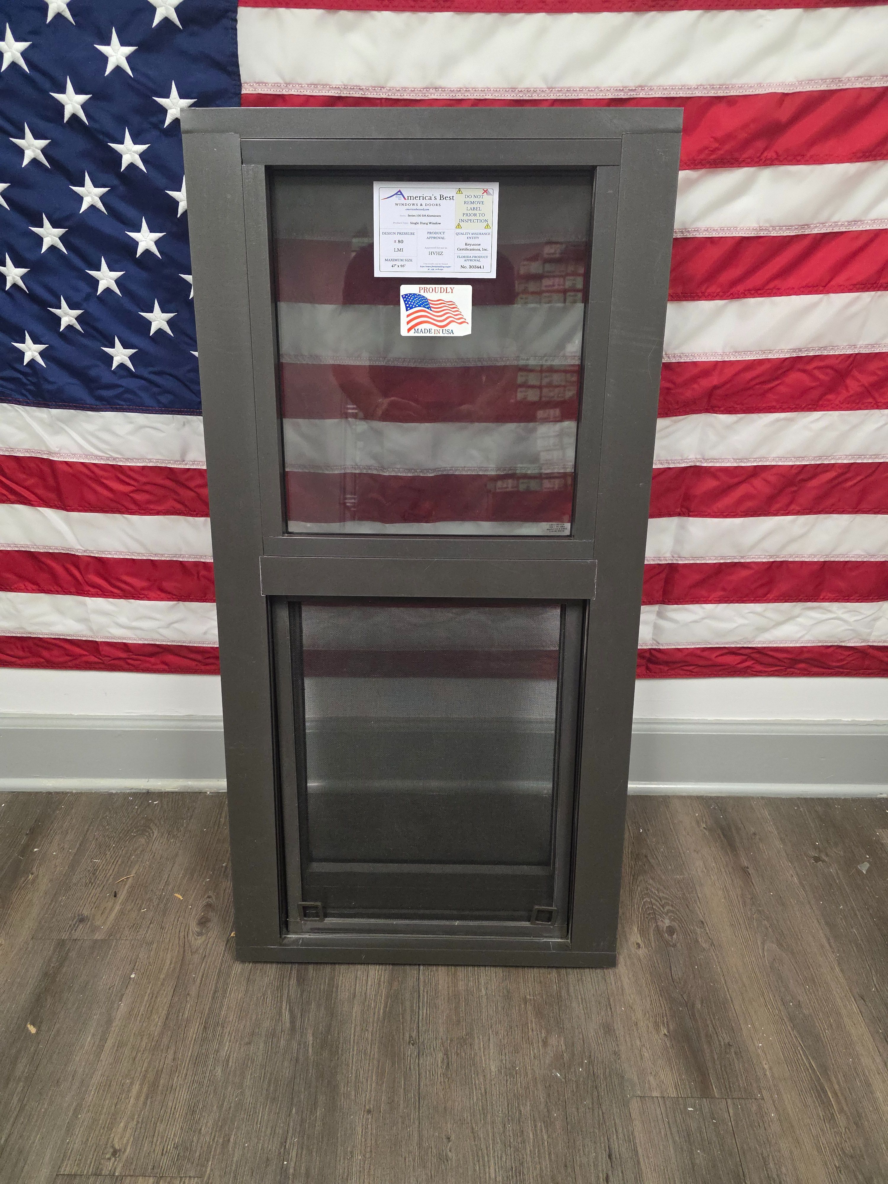 Bronze Hurricane Window
