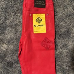 Guapi Icon Embellished Denim Stacked Jeans