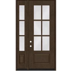 Bran New mahogany Front Door
