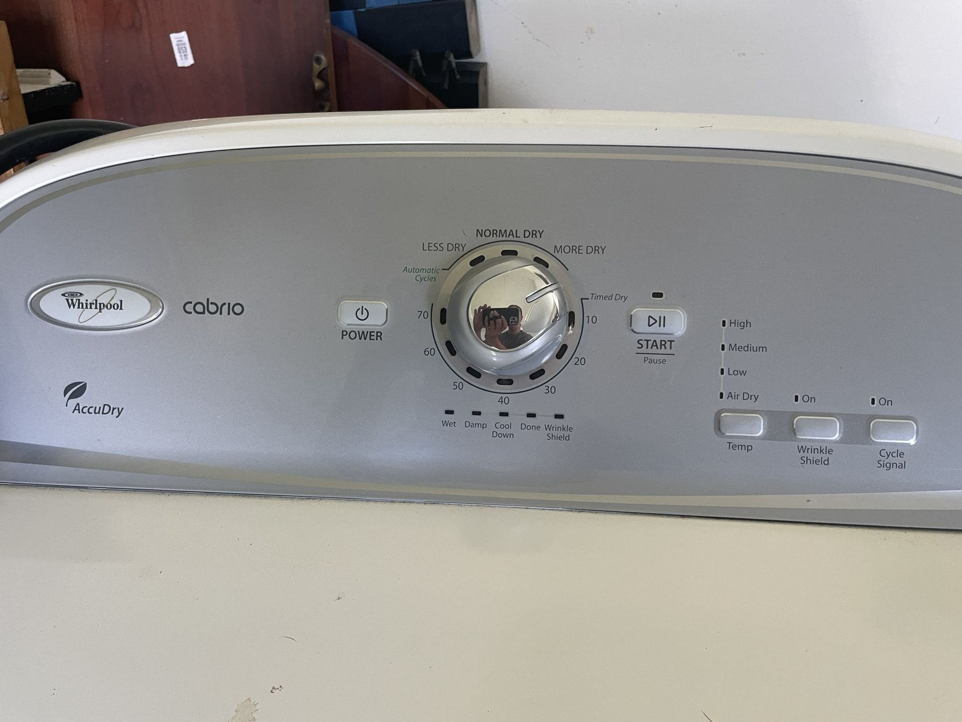 Whirlpool cabrio Dryer