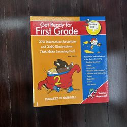 Get Ready For First Grade Spiral bound Book