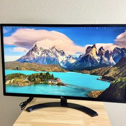 LG 32” 1080p Monitor 