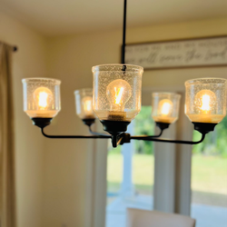 5 -  lights Chandelier