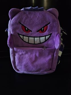 Pokemon Gengar Small Plush Sidebag
