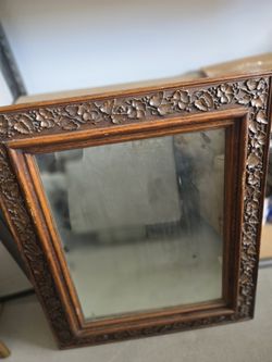 Nice large mirror with intricate frame