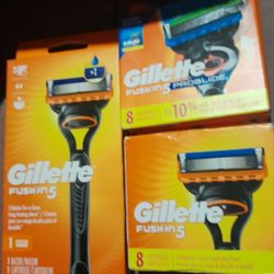Gillette Fusion 5 Razor & Cartridges 