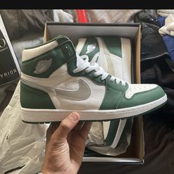 Jordan 1 Gorge Green