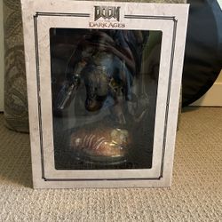 Doom Slayer statue