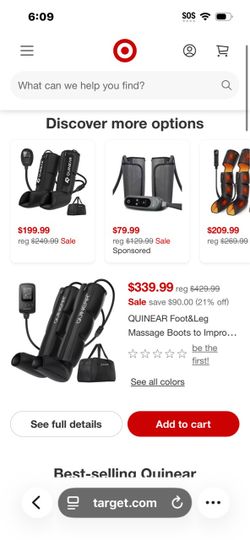 Leg compression