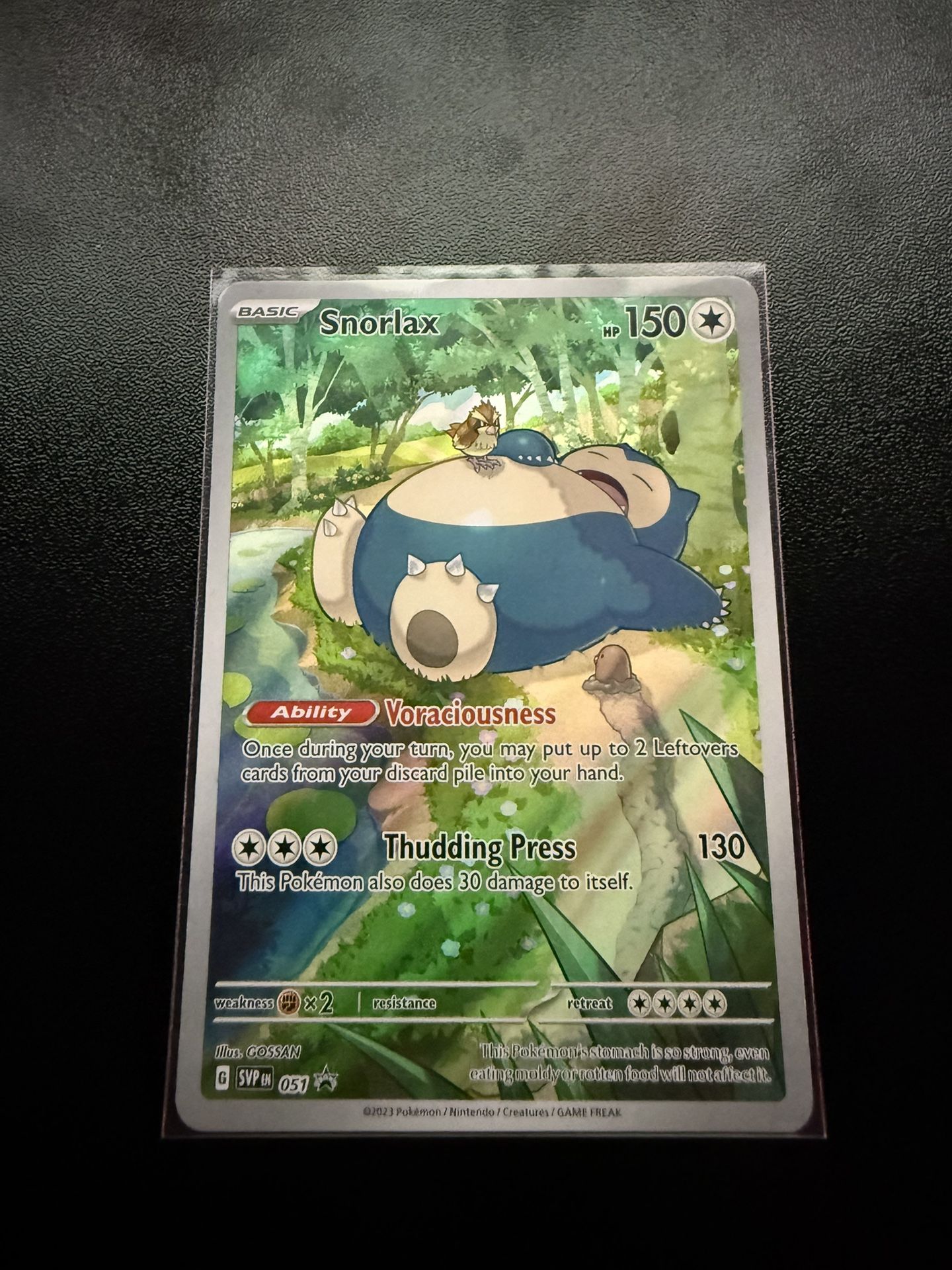 Pokemon Card Snorlax