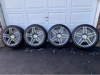 19” Porsche 718 Cayman/Boxster wheels & tires!