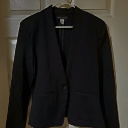*NWT* Women's Simply Styled By Sears Black Blazer (Size L)