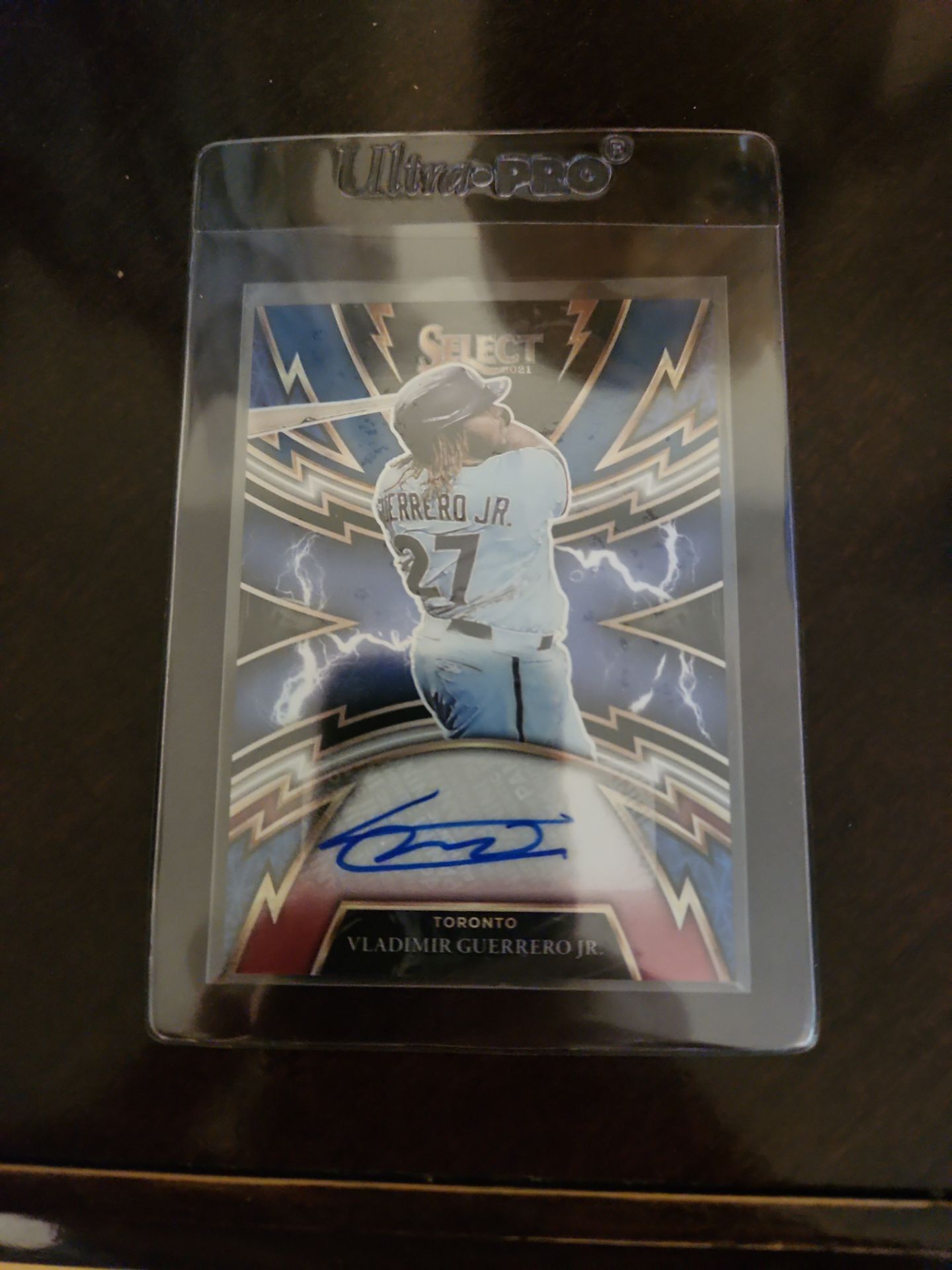 2021 Panini Select Sparks Signatures Vladimir Guerrero Jr. autograph