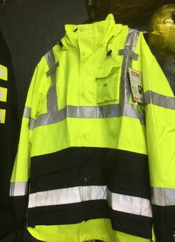 Breathable waterproof high Visibility outerwear