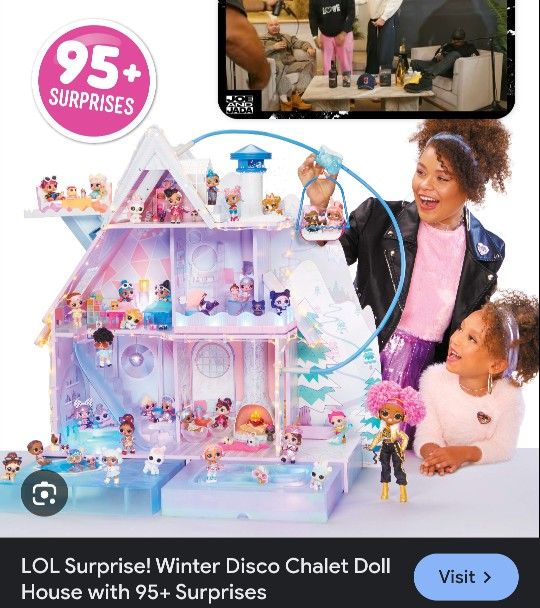 LOL Surprise Dollhouse & Winter Chalet Bundle