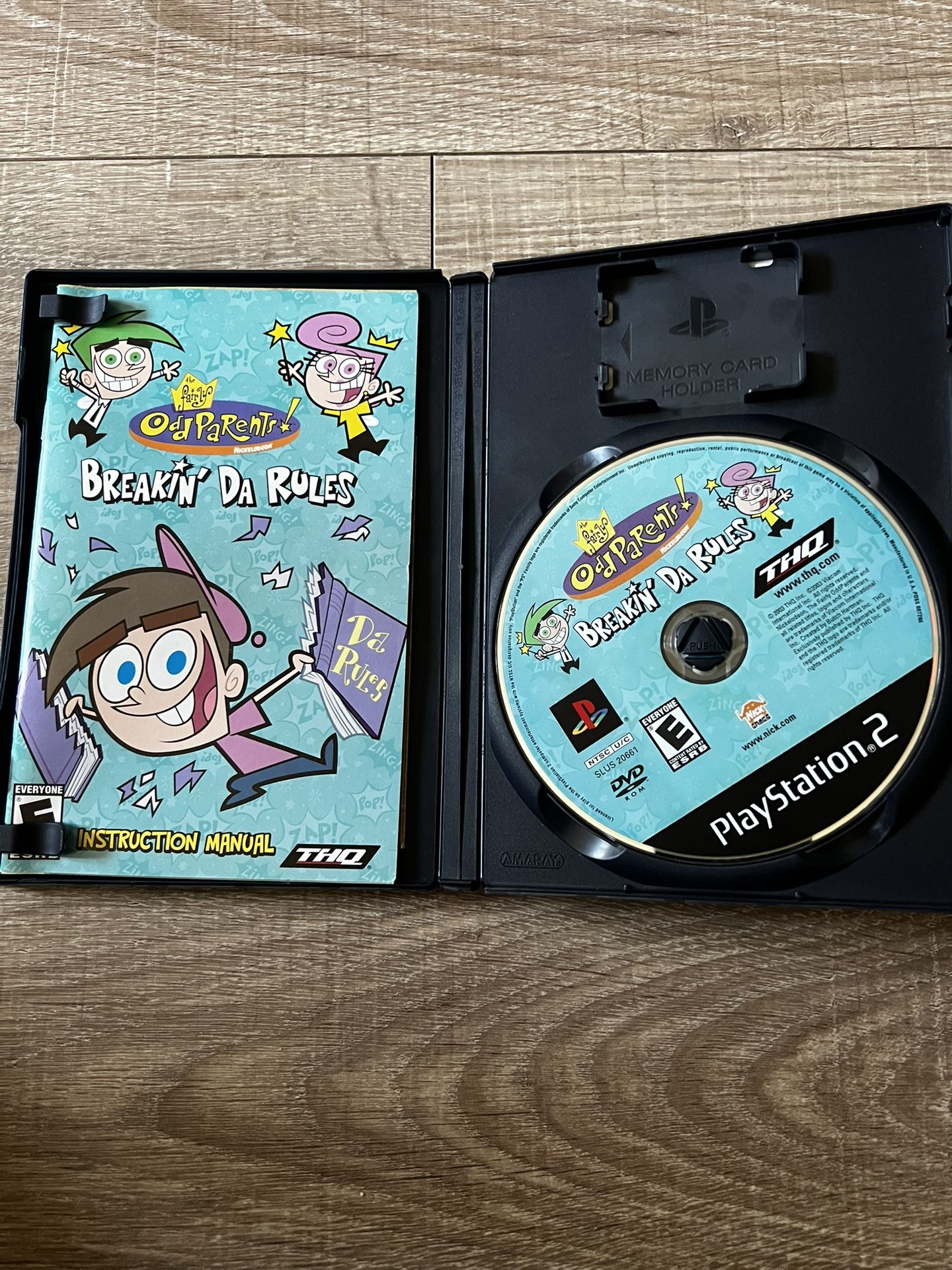Fairly Odd Parents Breakin Da Rules PS2