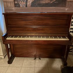 Vintage Upright Piano 