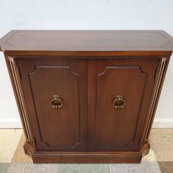 Vintage Mahogany Console Table - Hall Table - 2 Doors - By JB Van Sciver