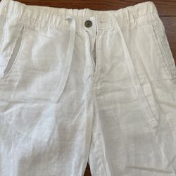 White Linen pants