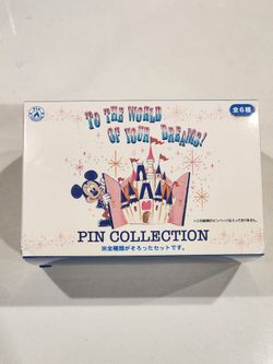 Tokyo Disney Resort "To The World Of Your Dreams!" Pin Set