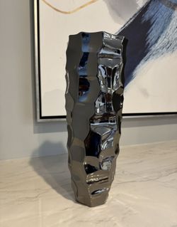Onda Silver Vase