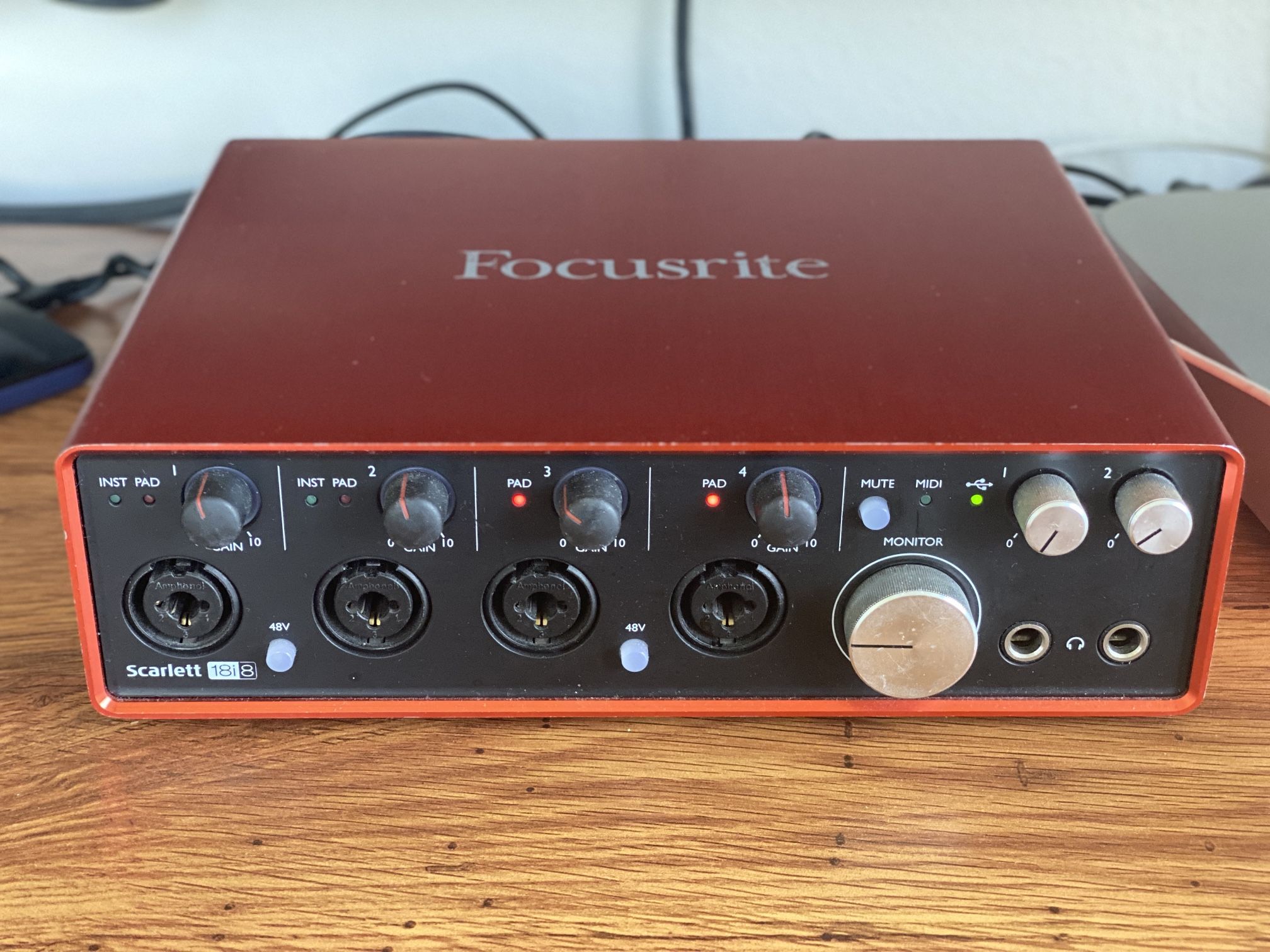 18i8 Rear Focusrite Scarlett 18i8 2nd Gen for Sale in Los Angeles, CA - OfferUp