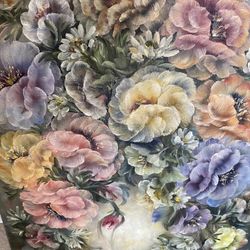 “Ranunculus  & Daisies” Original Oil Painting - Great Gift Idea!