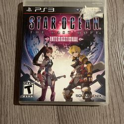 PS3 Game Star Ocean 