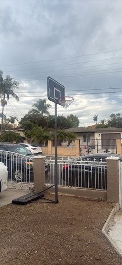 Free basketball hoop