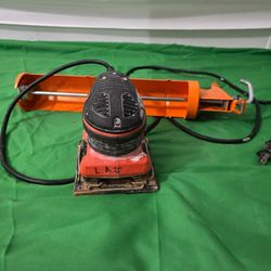 Sander And Caulk Gun