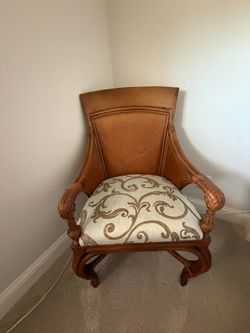 Tommy Bahama Home Rattan Accent Chair – Coastal / Tropical