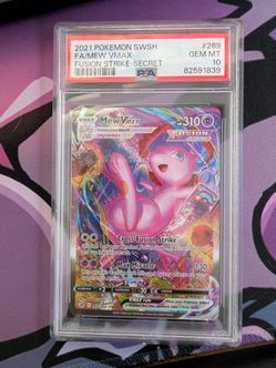 Mew Vmax PSA 10
