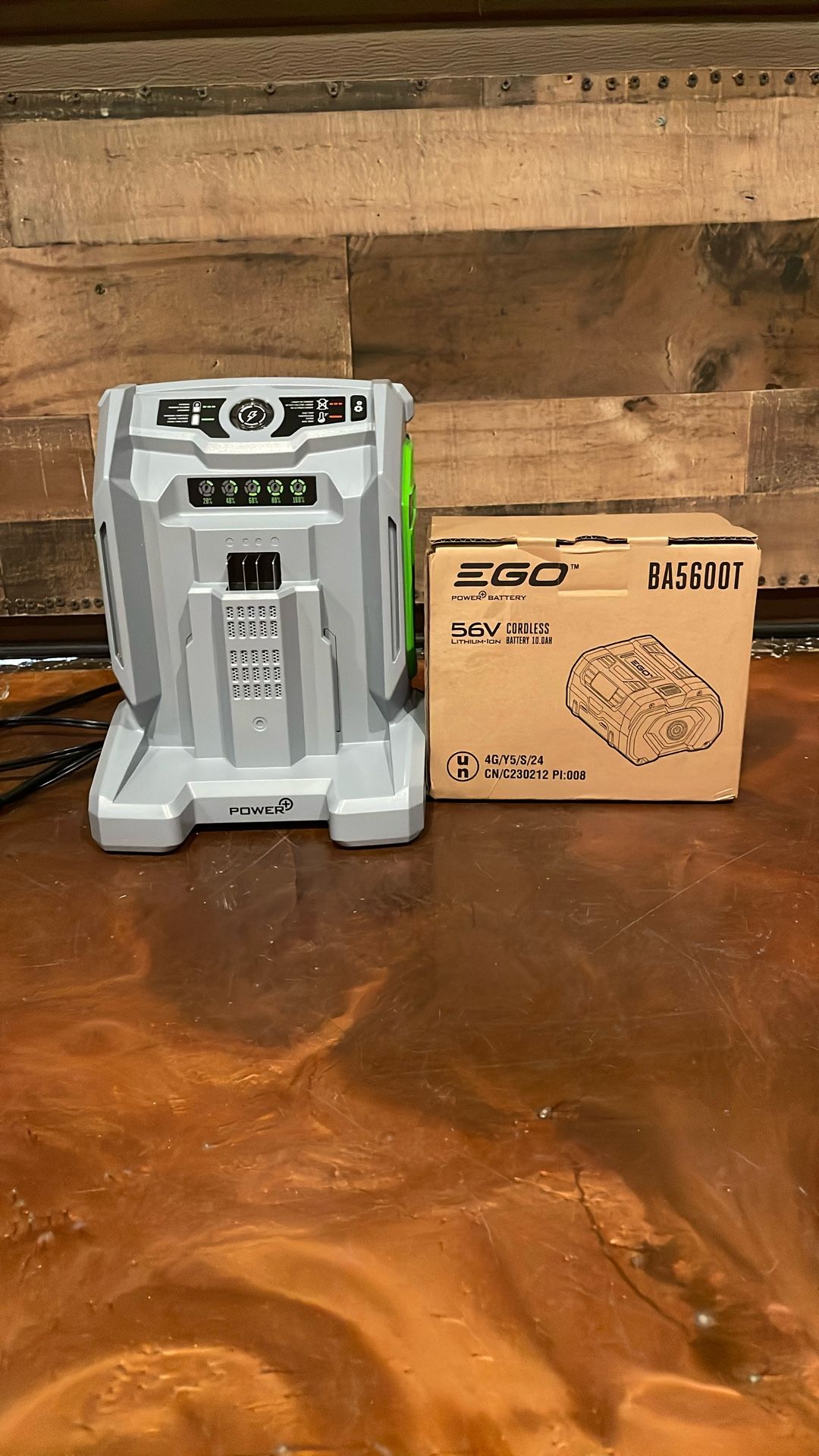 EGO 10 ah Power+ CH7000 700W Turbo Charger