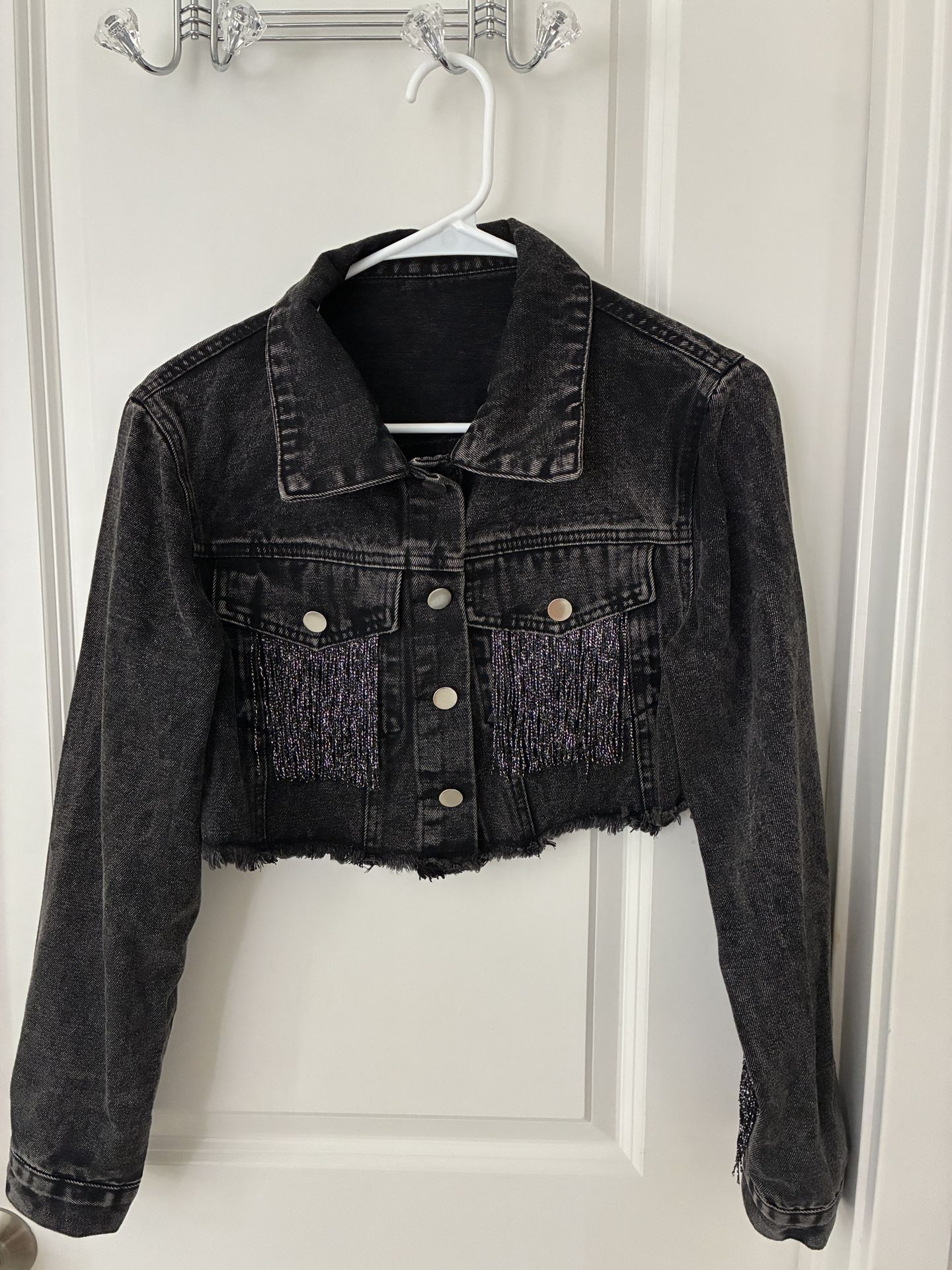 Fringe Denim Jacket