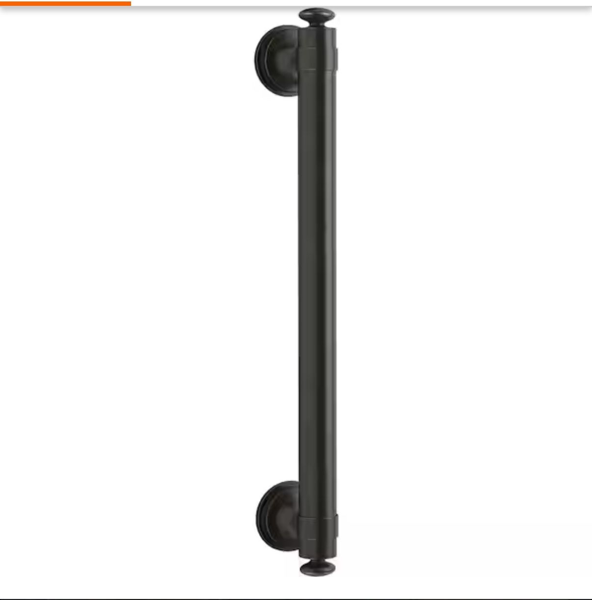 KOHLER Carmichael 16 in. Grab Bar in Oil-Rubbed Bronze