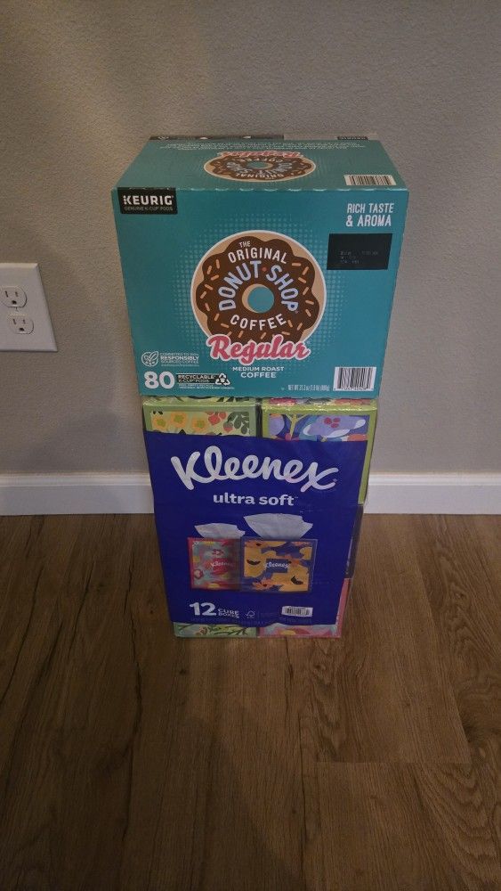 Donut Shop Coffee, Ultra soft kleenex