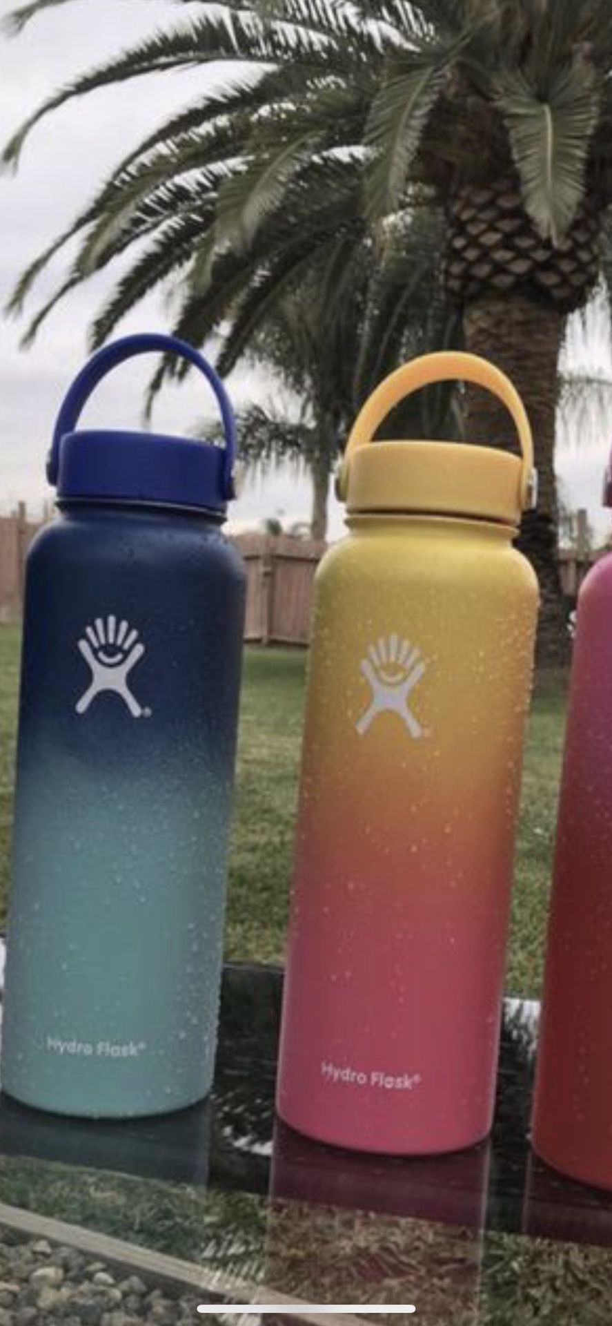 Hydro Flask LIMITED EDITION Ombre Wide Mouth Bottle w/ Flex Cap 40 oz.