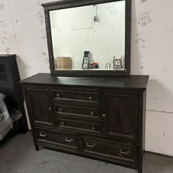 Dresser Mirror Nightstand