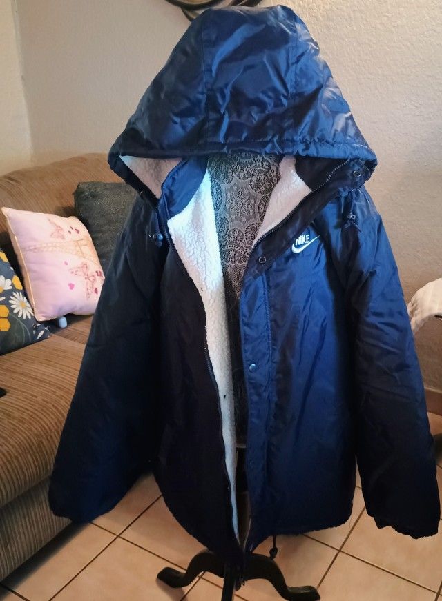 Vintage Nike Sherpa Coat