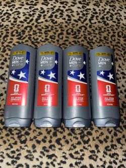 4🔥18 Fl oz Dove Men + Care  Body +Face Wash All 4 for $24 firm on price