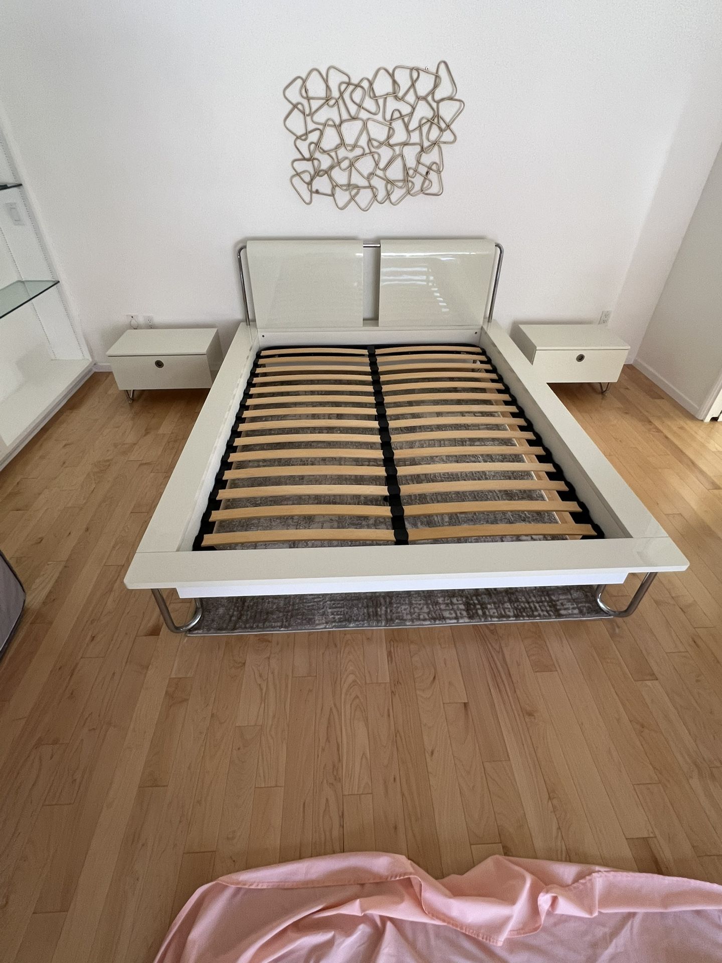 Bed Frame With Two Night Stands
